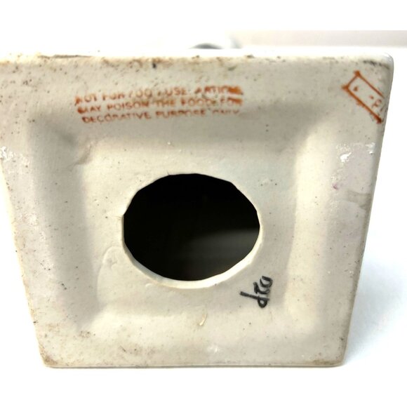 Vintage Japanese Kutani Porcelain Candle Holder - Picture 5 of 5